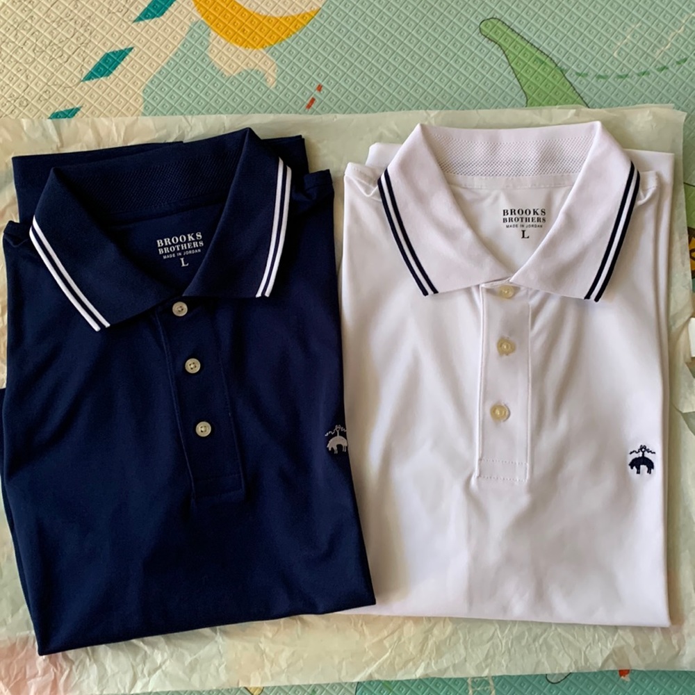 2 New Brooks Brothers Polo Shirt